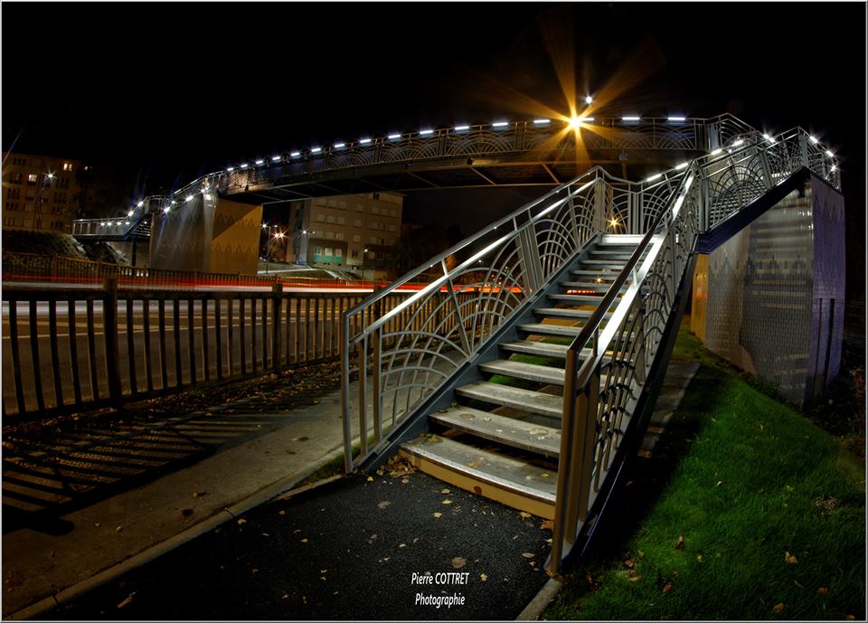 Saint-Quentin - Passerelle art déco